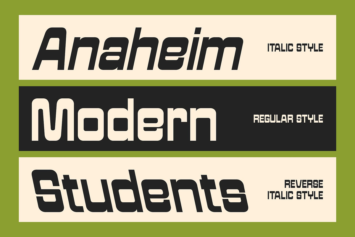 CS Strider – Reverse Contrast Font, a Sans Serif Font by Craft Supply Co. (Photo 2 of 8)
