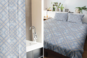 Blue Tartan Plaid Seamless Pattern, a Pattern Graphic by PPEthnicDecorPattern (Thumbnail 4 of 9)