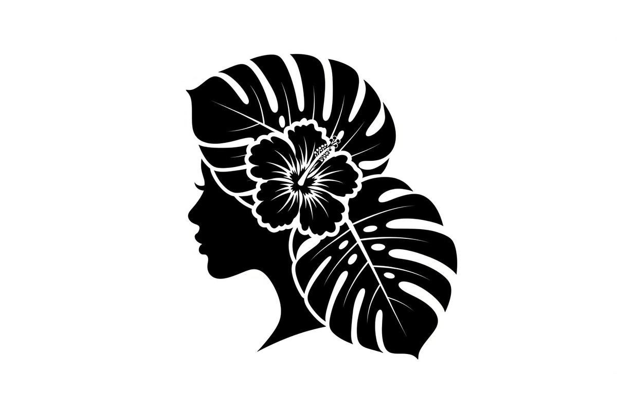 Floral Woman Face Silhouette Bundle, an Illustration by jahid234 (Photo 28 of 31)