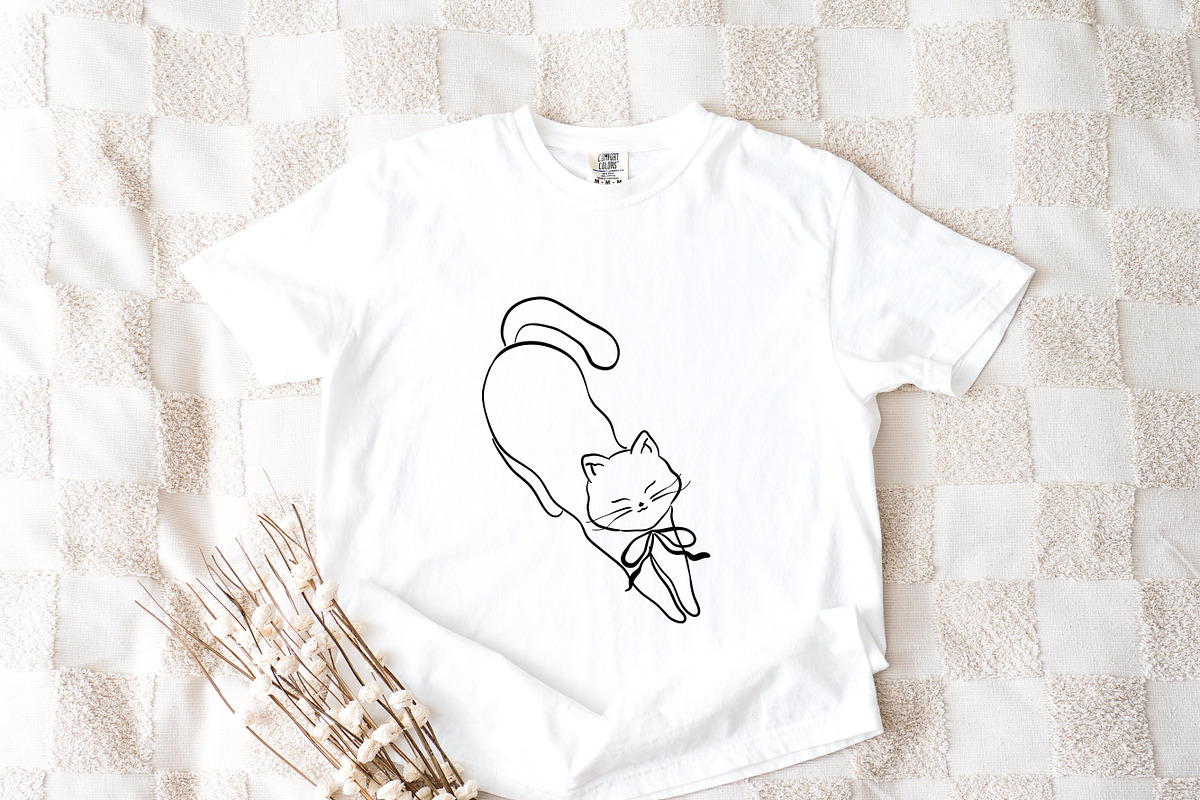 Hand-Drawn Cat Clipart Bundle, an Animal Illustration by Victoruler (Photo 5 of 9)
