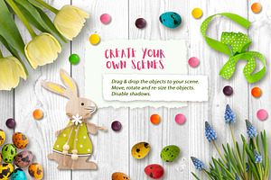 Scene Creator Colorful Spring&Easter