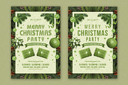 Merry Christmas Flyer, a Flyer Template by Creative  designer (Thumbnail 1 of 4)