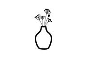 Flower Vase Silhouette Vector Bundle, an Illustration by Designs_River (Thumbnail 13 of 51)