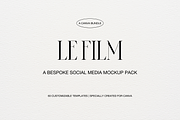 Le Film Social Media Template Bundle, a Social Media Template by Le Maison Bohem (Thumbnail 8 of 11)