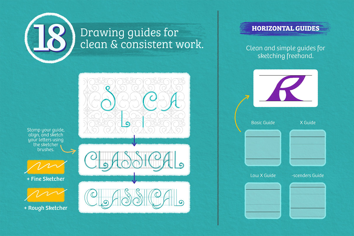 Inspired Lettering Creative Builder, a Brush Add-On by Nico-Ng (Photo 18 of 23)