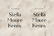 Fossia - Chic Modern Sans Display, a Sans Serif Font by Cloverons (Thumbnail 2 of 14)