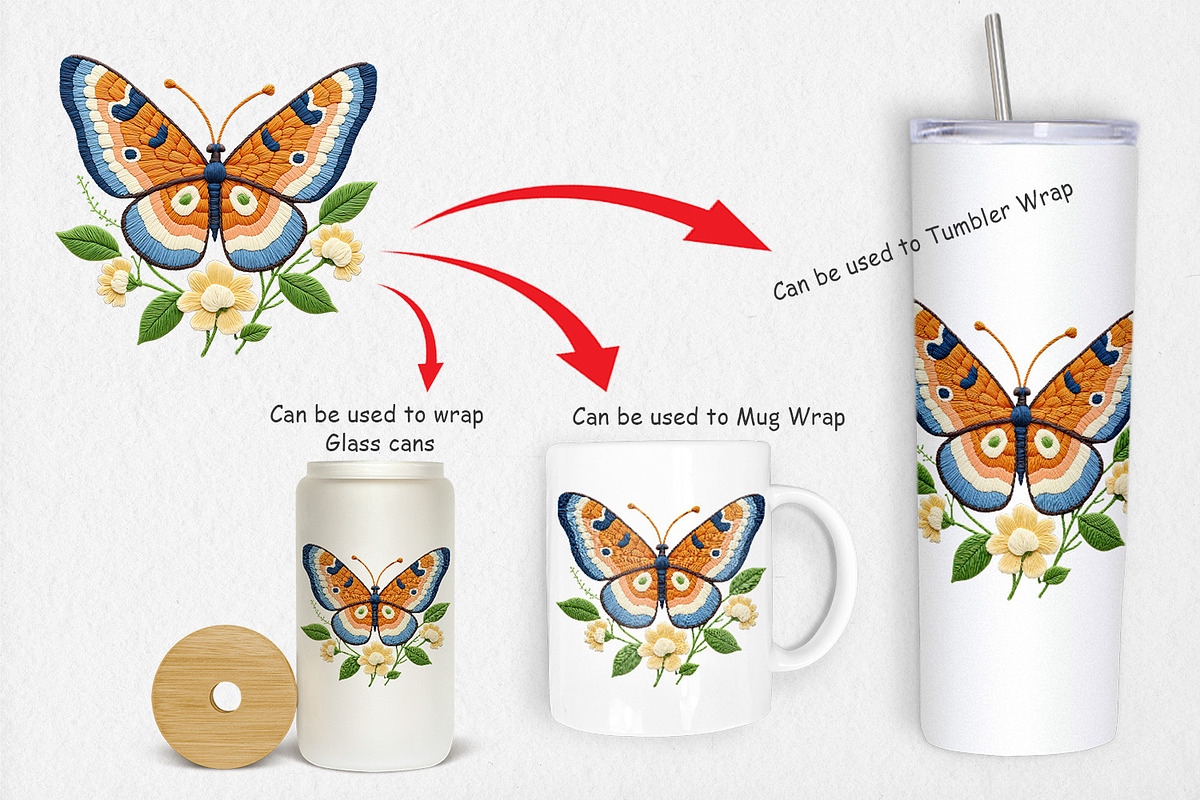 Red Admiral Butterfly Clipart, a Graphic by Artnoy (Photo 4 of 5)