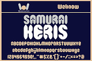 Japanese Javanese Font, a Font by weknow (Thumbnail 3 of 5)