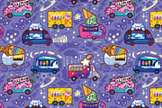30 Fantasy Seamless Patterns, a Pattern Graphic by PenguinHouse (Thumbnail 17 of 24)