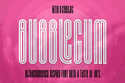 ST-Bubblegum ultracondensed font, a Font by Shimanov Types (Thumbnail 1 of 7)