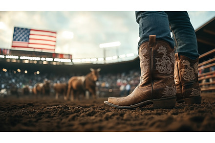 Close-up of a person wearing cowboy, an Animal Photo by Sergey Kotenev