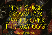 VIVANA | Modern Display, a Sans Serif Font by Alif Devan R. (Thumbnail 5 of 12)