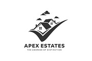 Real Estate Logo. Home logo vector, a Branding & Logo Template by Master Design (Thumbnail 2 of 3)