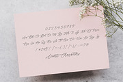 Fairy Lavender - Monoline Font, a Script Font by Balpirick Studio (Thumbnail 6 of 7)