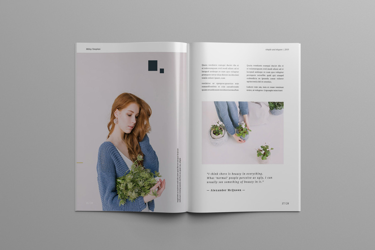KALYNA - Fashion Lookbook & Magazine, a Magazine Template by Indotitas (Photo 5 of 8)