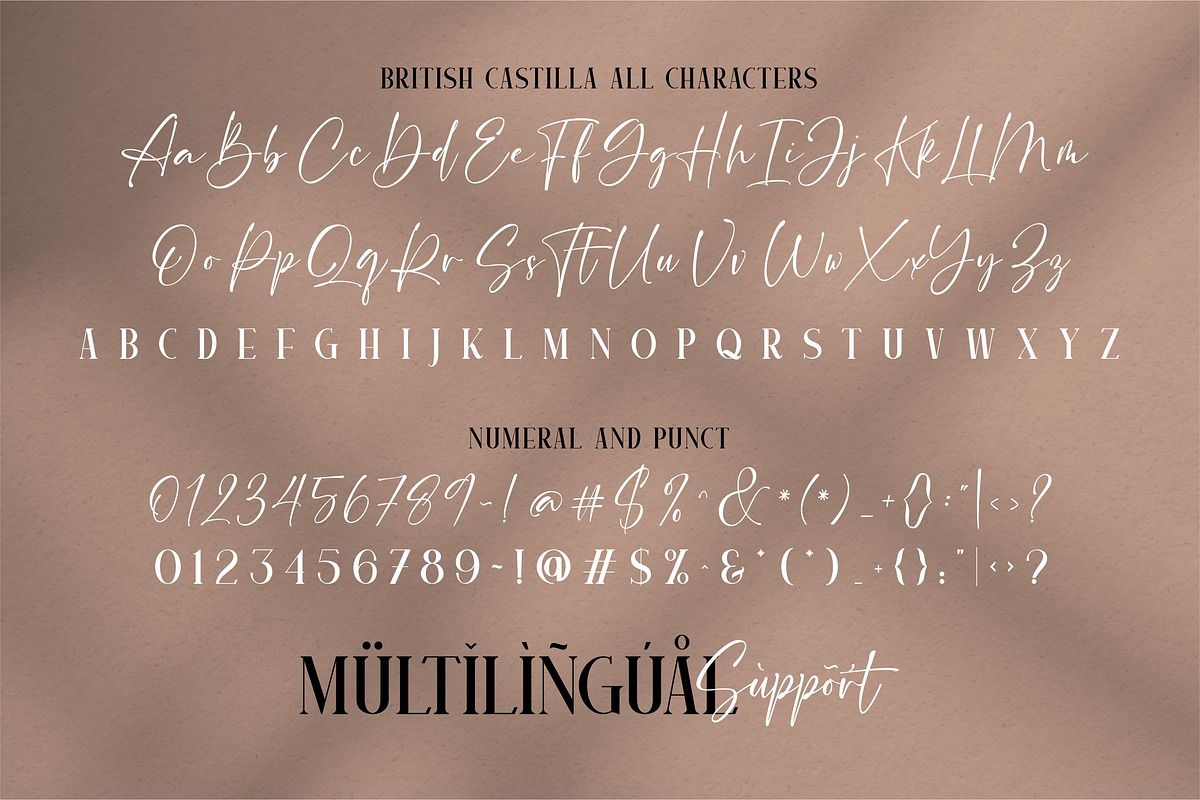 British Castilla - Luxury Font Duo, a Script Font by ErgibiStudio (Photo 11 of 12)