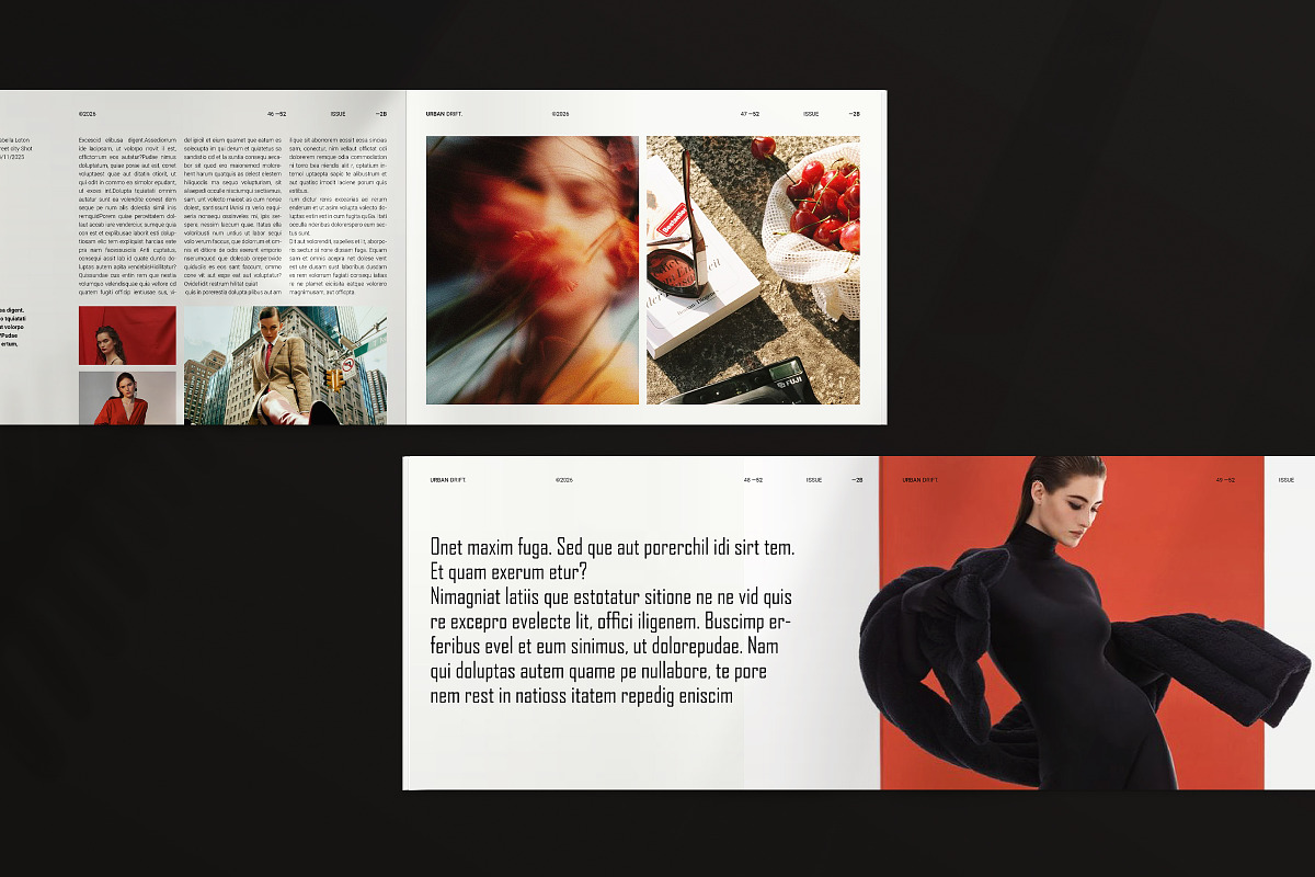 Modern Magazine Landscape Template, a Magazine Template by ArtisanaAura (Photo 18 of 20)