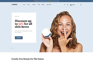 Uneko - Cosmetics Shopify Theme