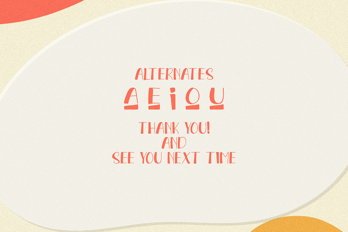 Sunday Display - Playful Font, a Sans Serif Font by StringLabs (Photo 13 of 14)