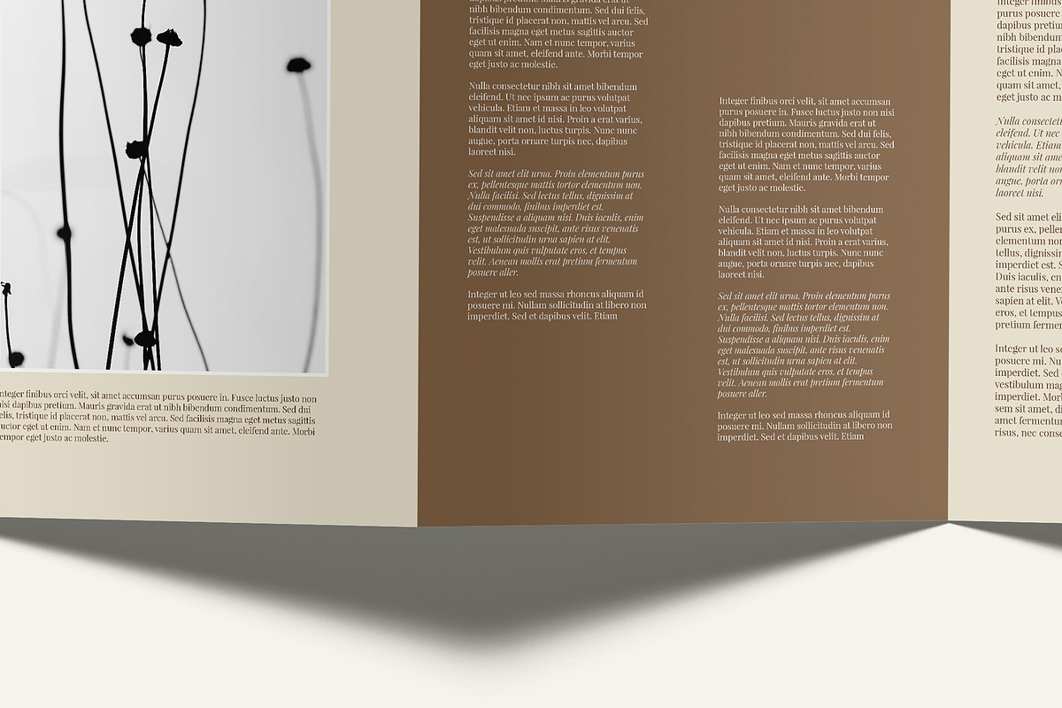 4 Fold A4 Brochure Mockup, an Advertising Mockup by Illusiongraphic (Photo 19 of 21)