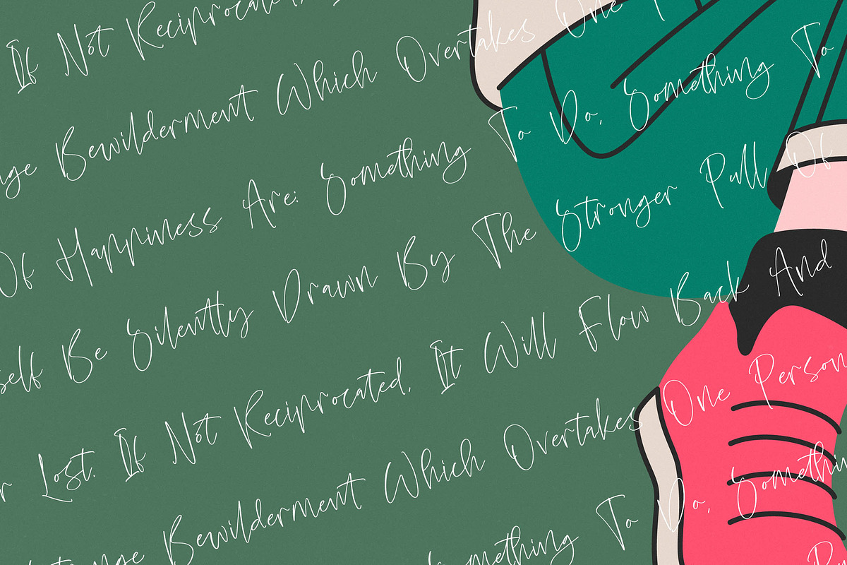 Melodies Sounds Modern Handwritten, a Script Font by stylishtype.co (Photo 10 of 20)