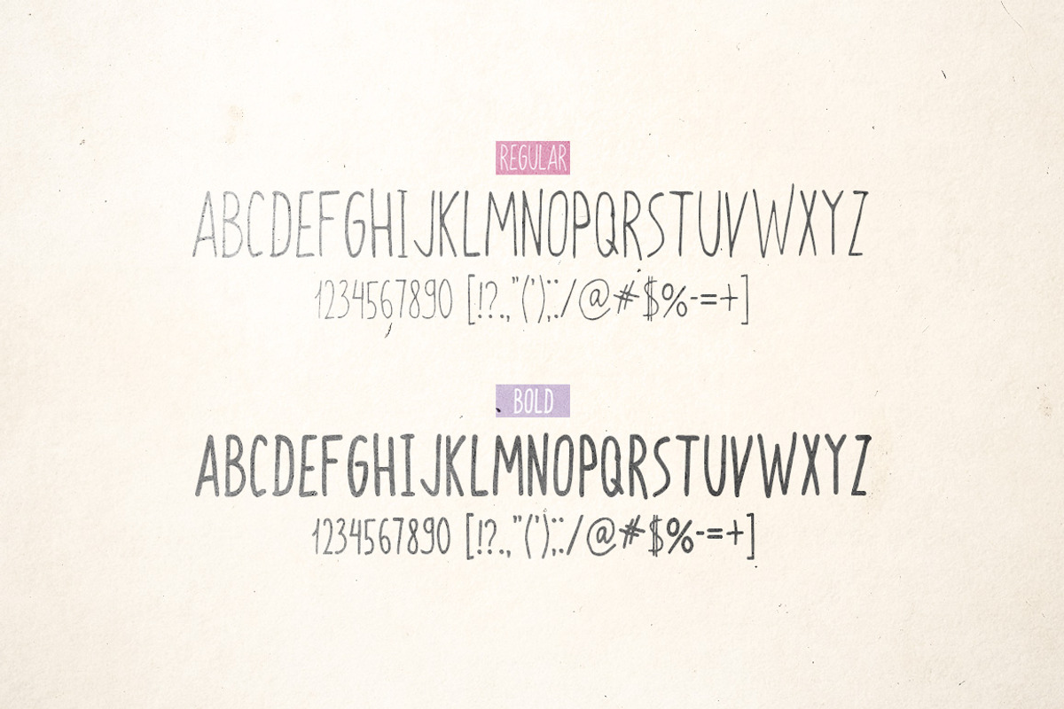 Zokhan - Font Family preview 3