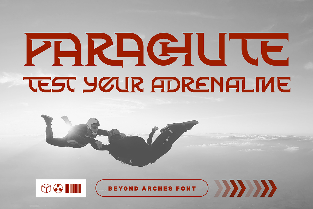 Beyond Arches – Futuristic Font, a Serif Font by 177Studio (Photo 4 of 8)