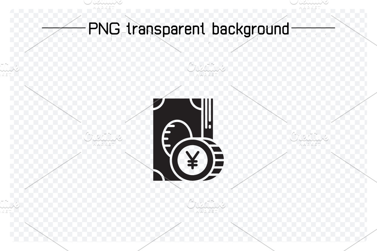 Yuan Cash Money Icons Set, a Finance Illustration by Designfour (Photo 5 of 7)
