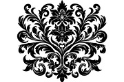 Elegant Black Floral Set, an Object Graphic by jahid234 (Thumbnail 6 of 13)