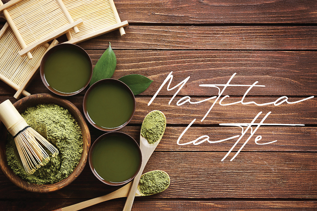 Thai Tea font preview 2
