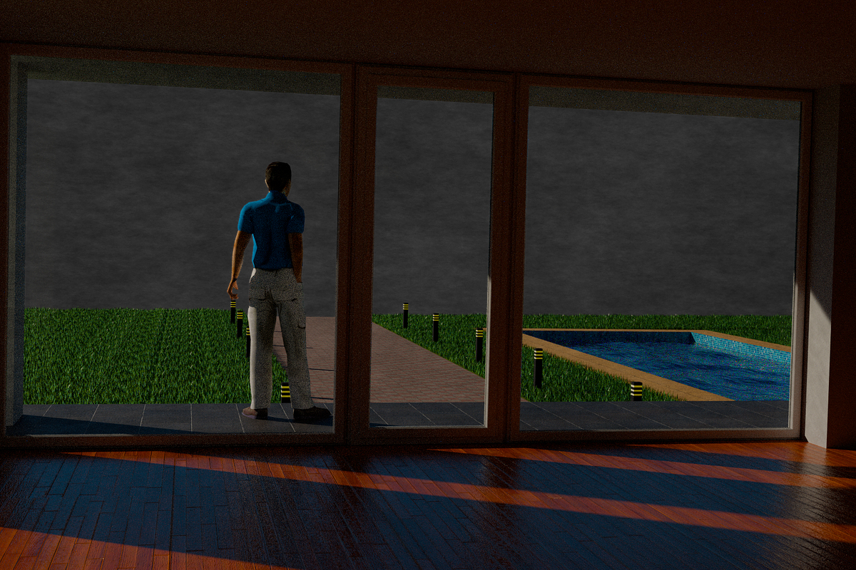 Modern Two-Storey Villa with Pool 3D, an Architecture 3D Model by Casa Mandarina (Photo 6 of 10)