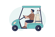 Golf Tournament Illustration, an Object Graphic by Jump Studio (Thumbnail 12 of 12)
