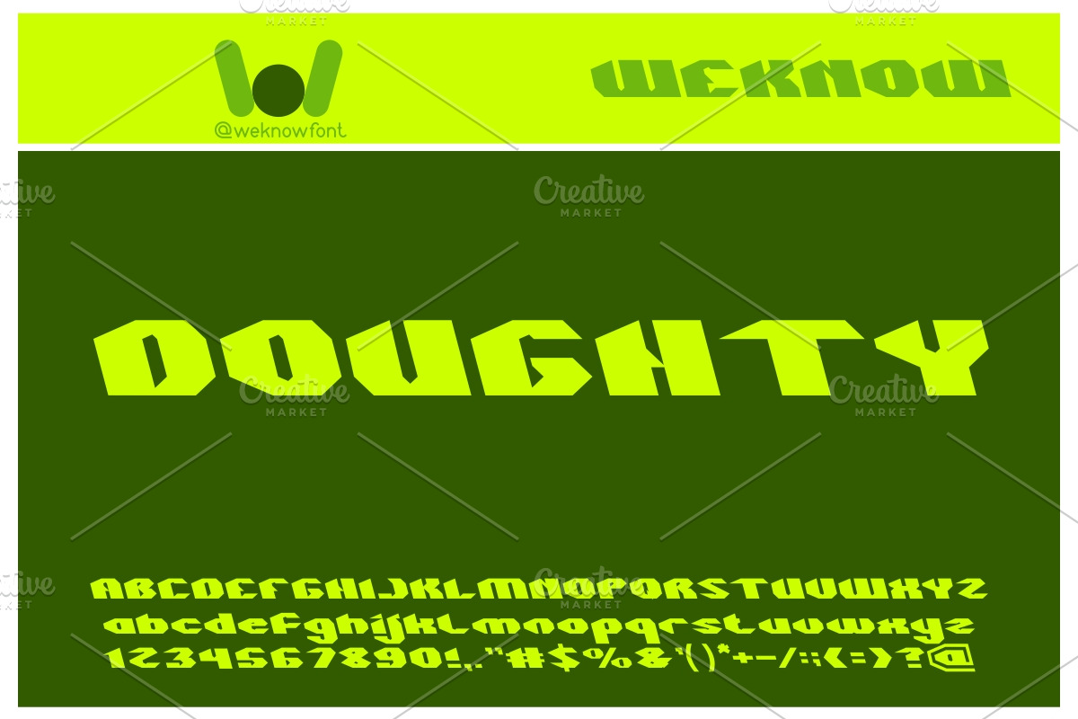 quantum font, a Font by weknow (Photo 5 of 5)