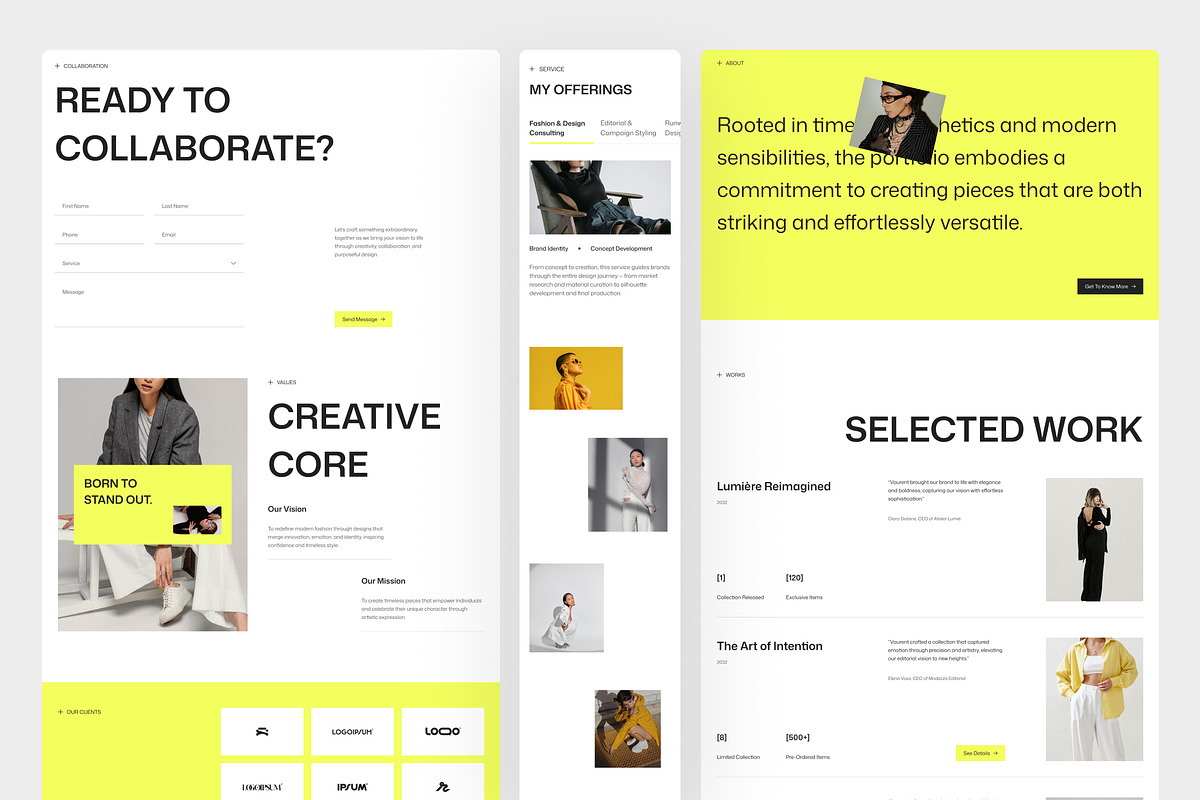 Portfolio Landing Page Figma, an UI Kit Template by peterdraw (Photo 3 of 3)