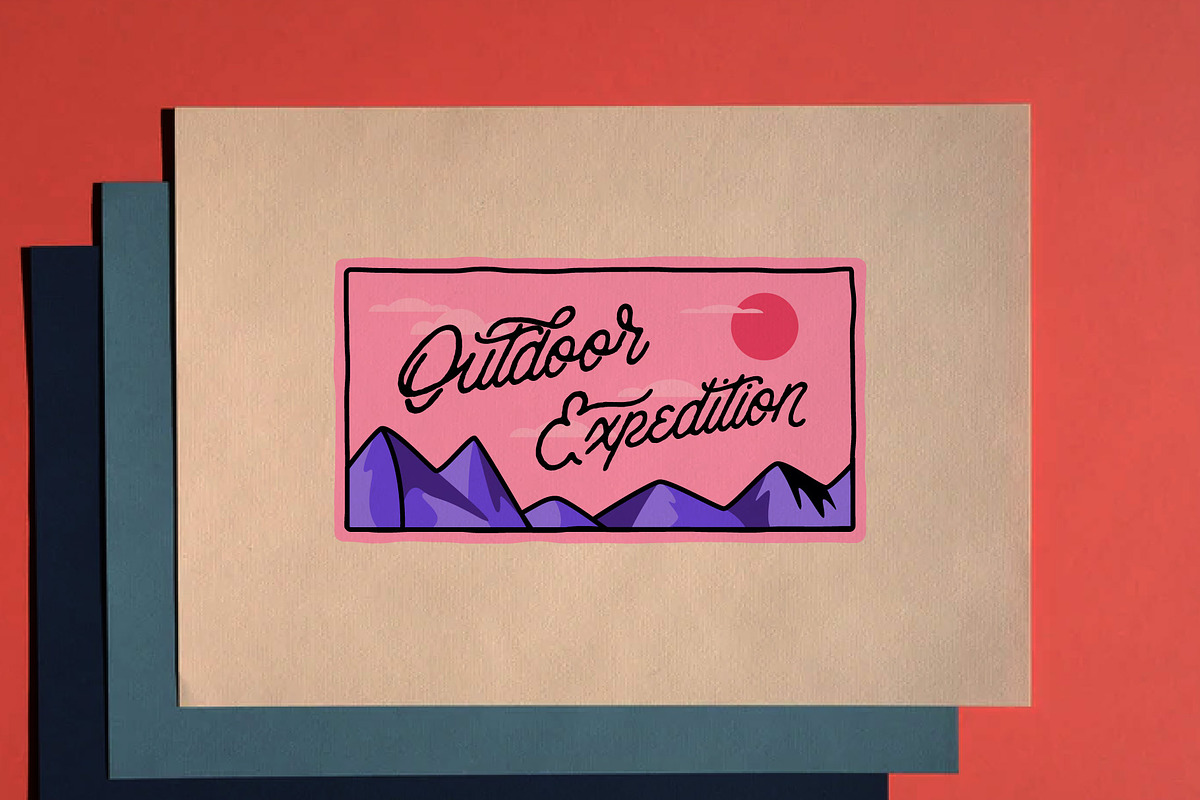 Adventure Badges Set, a Branding & Logo Template by Roman Paslavsky (Photo 7 of 7)