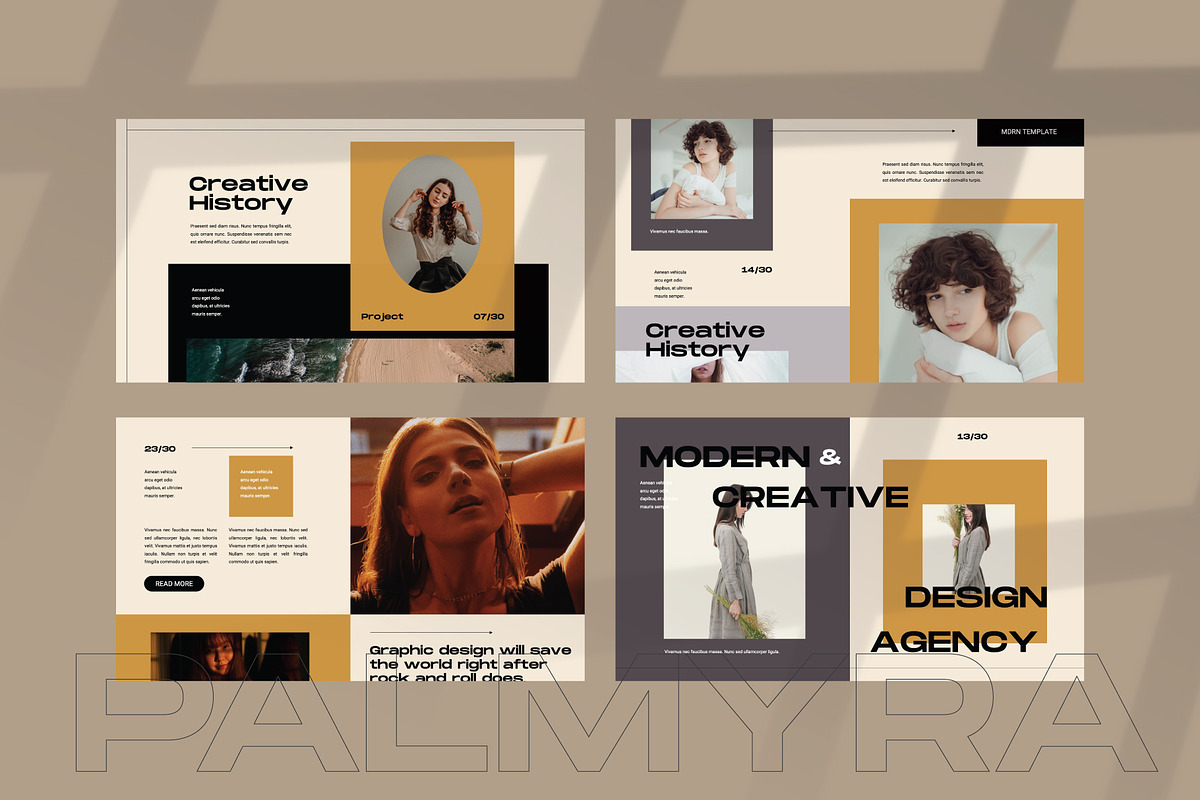 Palmyra - Keynote Template, a Presentation Template by Meliora Studio (Photo 2 of 10)