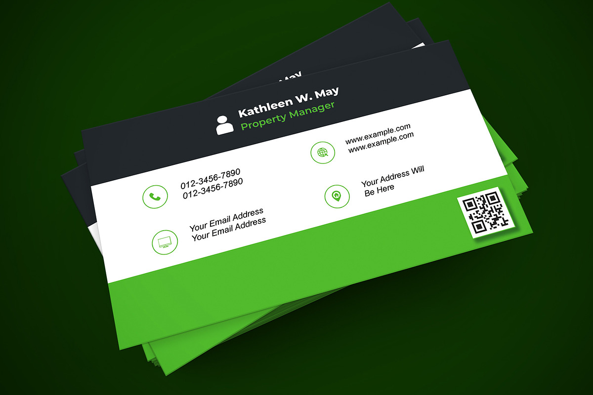 Elegant Realtor Card Design preview 6