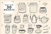 COZY DAYS - HandSketched Set, a Food Illustration by Yashroom (Thumbnail 2 of 5)