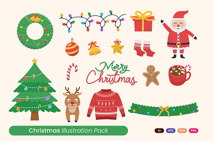Christmas Illustration Pack