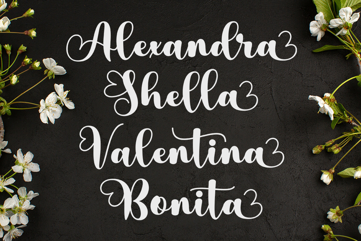 Snowlove, a Script Font by Rotterlab Studio (Photo 3 of 8)