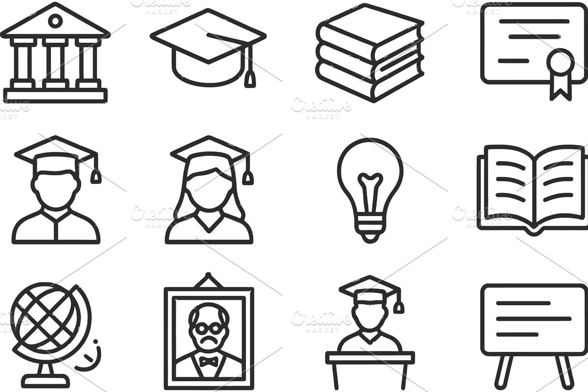 Vector illustration of educational, an Object Illustration by ZinetroN