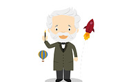 26 Great Writers of History, an Education Illustration by asantosg (Thumbnail 9 of 10)
