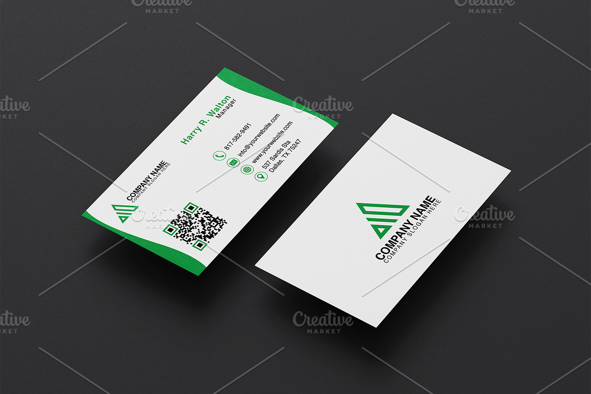 Creative Business Card Template, a Business Card Template by MG Graphics (Photo 2 of 7)