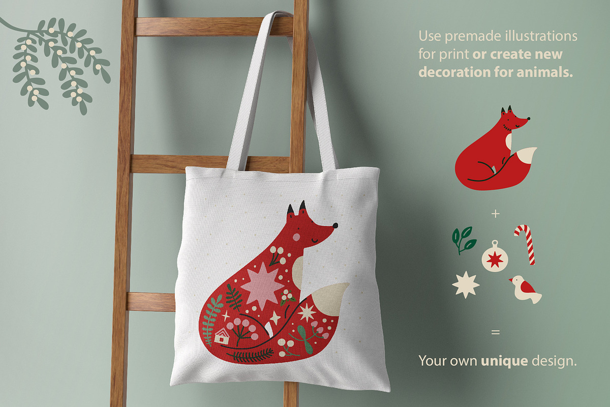 Christmas vector. Patterns, graphic, an Object Graphic by anna khramtsova (Photo 3 of 20)