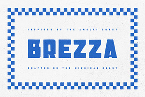 Brezza Typeface