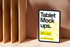 Tablet Mockup, an Advertising Mockup by renderstockmarket
