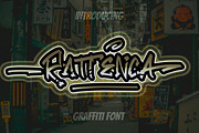 Rattenca - Graffiti Font, a Script Font by NTC Graphic (Thumbnail 1 of 9)