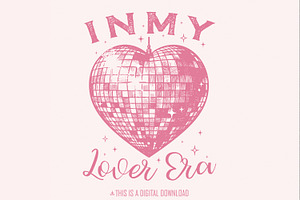 In My Lover Era Png, Retro