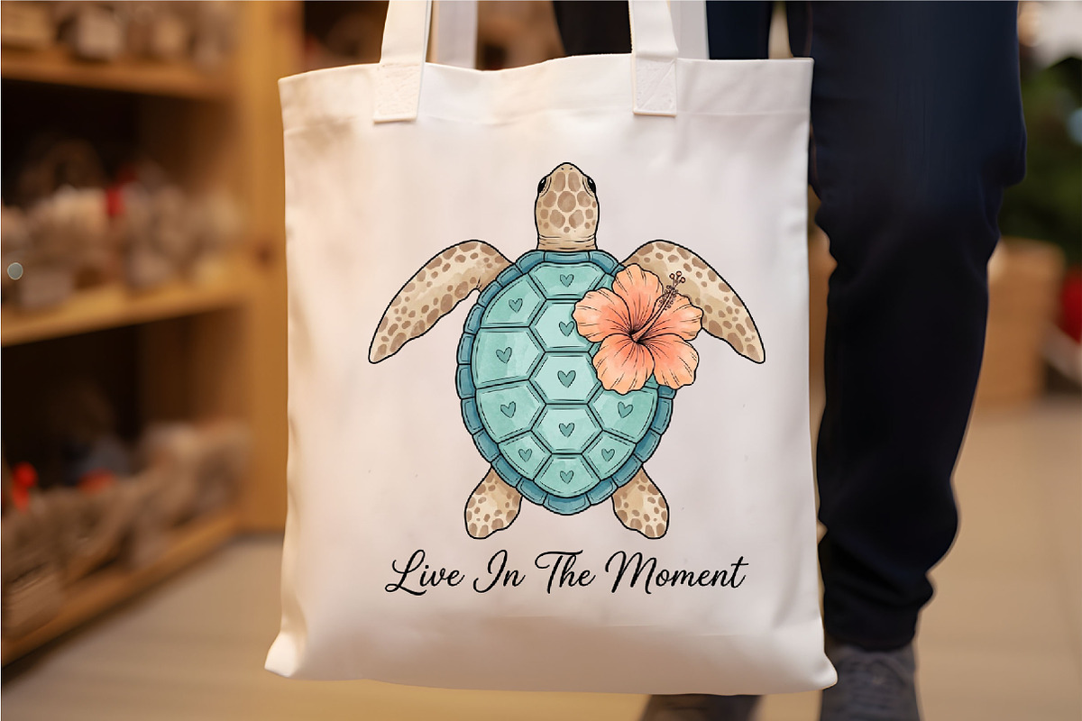 Live in Moment PNG, a Seasonal Illustration by Designking (Photo 4 of 4)