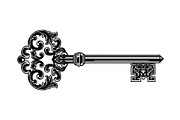 Ornamental Vintage Key SVG Bundle, an Illustration by Gaye Art (Thumbnail 9 of 31)